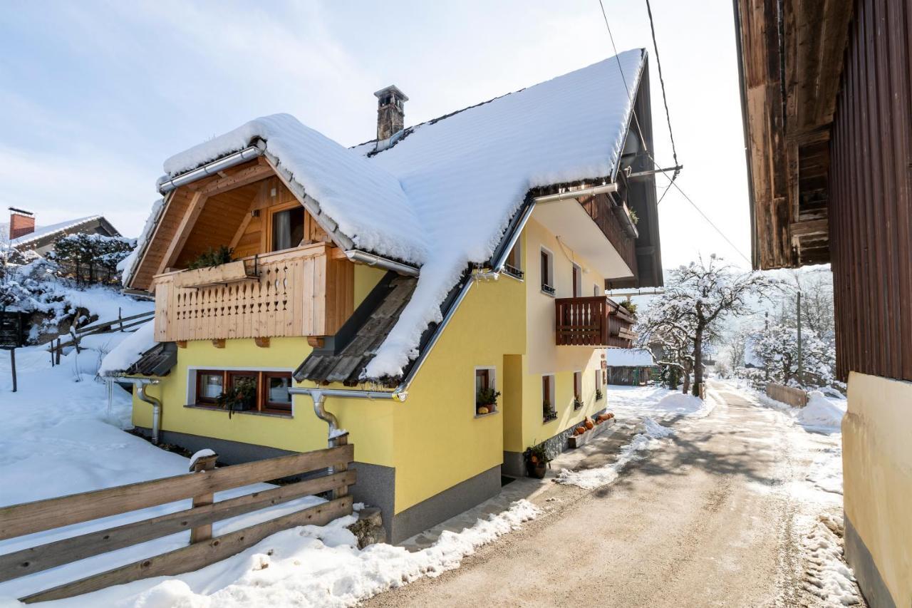 Farmhouse Pri Miklavu Bohinj Eksteriør bilde