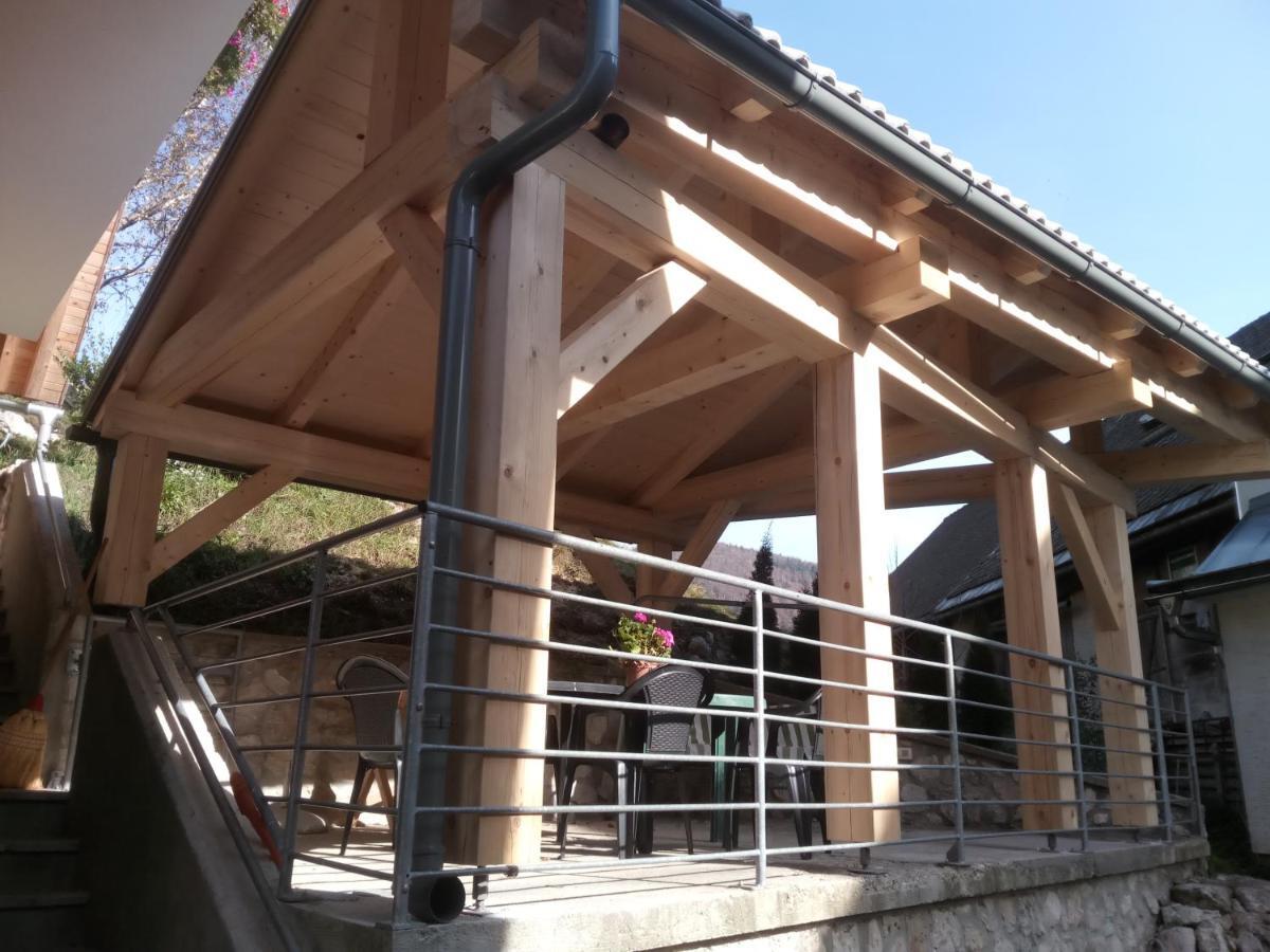 Farmhouse Pri Miklavu Bohinj Eksteriør bilde